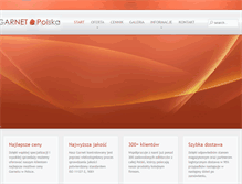 Tablet Screenshot of garnet.com.pl