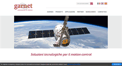 Desktop Screenshot of garnet.it