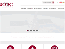 Tablet Screenshot of garnet.it